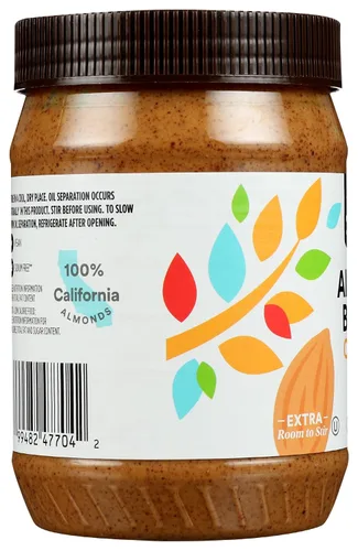 Vista 4 de 365 by Whole Foods Market, Mantequilla cremosa de almendras, 28 onzas
