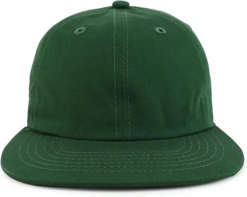 Vista 2 de Tienda de ropa de moda Plain Casual Color sólido bajo perfil algodón Snapback Cap