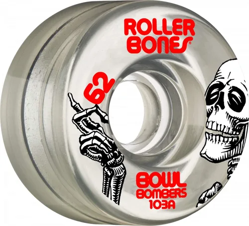 Vista 3 de Rollerbones Ruedas cuádruples Bowl Bombers (103A, 8 unidades)