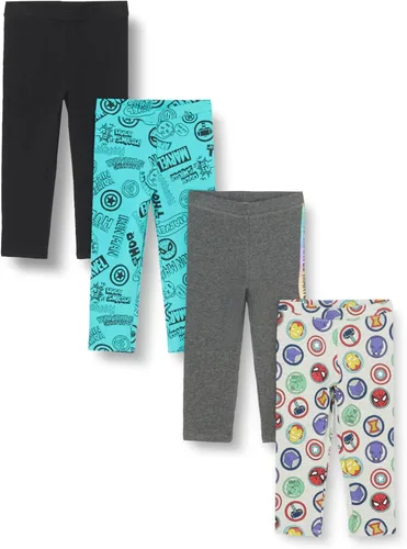 Vista 25 de Amazon Essentials Disney Marvel Star Wars Frozen Leggings para niñas y niños pequeños, multipaquetes