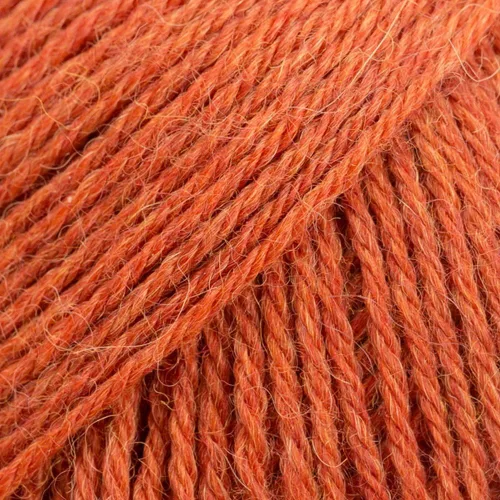 Vista 8 de Mezcla de alpaca y lana superfina, Drops Nord, 2 o fina, peso de dedos, 4 capas, 1.8 onzas, 186 yardas por bola (01 blanco apagado)