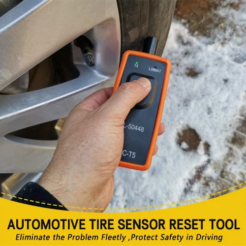 Vista 3 de Herramienta de restablecimiento TPMS, herramienta de activación y reseteo del sensor de monitoreo de presión de neumáticos automotriz EL-50448 OEC