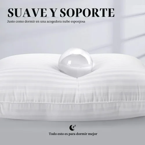 Vista 3 de COZSINOOR Bed Pillows for Sleeping Queen Size Set of 2 for Side Sleeper