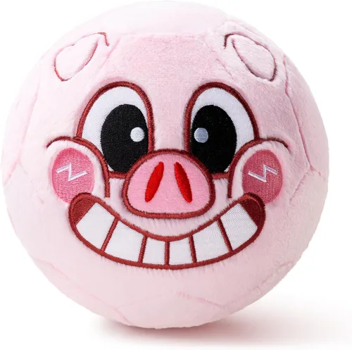 Vista 10 de VangeBow Pelotas de fútbol silenciosas para interior para niños pequeños de 1 a 3 años, juguetes de fútbol de peluche suave inflable para bebés