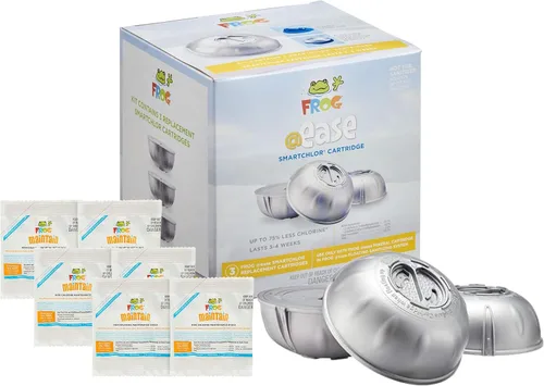 Vista 10 de Cartucho de repuesto SmartChlor FROG @Ease para uso con sistema flotante FROG @Ease para jacuzzi - Sistema sanitizante para jacuzzi que requiere
