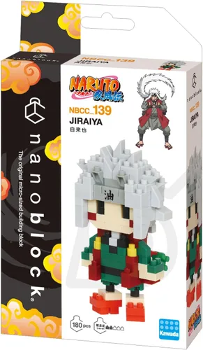 Vista 4 de nanoblock - Naruto Shippuden - Jiraiya, serie de colección de personajes de nanoblock