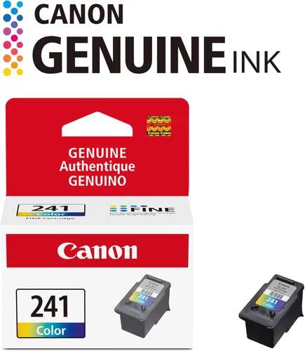 Vista 2 de Cartucho de tinta de color genuino Canon CL-241, compatible con MG2120/3120/4120, MX512/432/472/372/392/522/532/452, MG2220/3220/4220/3520/3620