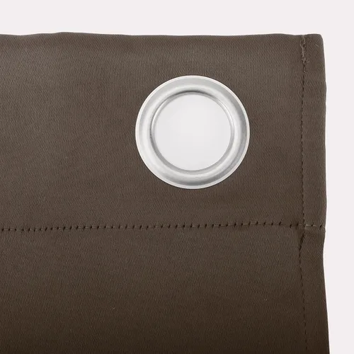 Vista 83 de Sun Zero Easton Panel de Cortina Opaca con Ojales de Ahorro de Energía, 40" x 63", Gris, Gris Raíz = {'valor': "['Gris']"}