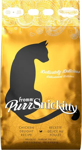 Vista 15 de Fromm PurrSnickitty Chicken Delight - Alimento seco prémium para gatos para todas las etapas de la vida, receta de pollo, 6 onzas