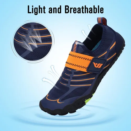 Vista 4 de CIOR Zapatos acuáticos para niños y niñas, zapatos deportivos acuáticos ligeros (niños pequeñosniños grandes)