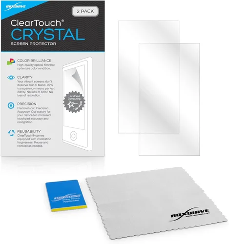 Vista 4 de BoxWave Protector de pantalla compatible con Garmin echoMAP UHD 93sv – ClearTouch Crystal (paquete de 2), película HD – Escudos de arañazos