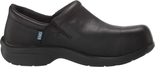 Vista 6 de Timberland PRO Zuecos de trabajo Newbury ESD sin cordones para mujer, Negro