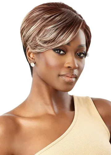 Vista 5 de Outre Perfect Hairline - Peluca de encaje frontal HD 13x4 BLAZE (613)