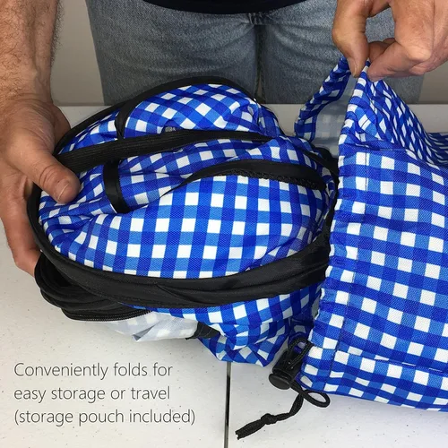 Vista 6 de Pet Fit For Life Jaula de gato plegable o portátil (24 x 16 x 15 pulgadas) tamaño mediano (24 x 16 x 15 pulgadas) y juguete de plumas para gatos