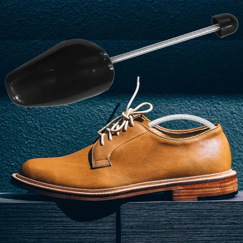 Vista 4 de FONHERILI Shoe Trees - Soporte para ensanchador para hombre, con una bolsa de zapatos