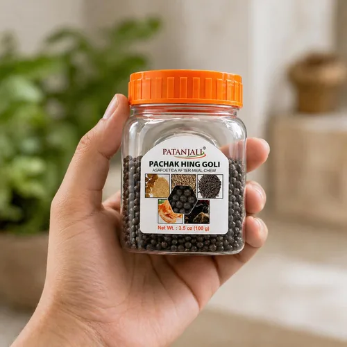 Vista 2 de Patanjali Pachak Hing Goli - 3.5 onzas líquidas - Paquete de 2