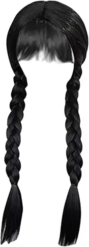 Vista 6 de Wednesday Addams - Ropa para niñas para Addams, disfraces de la familia, Halloween, cosplay, vestido de fiesta con traje
