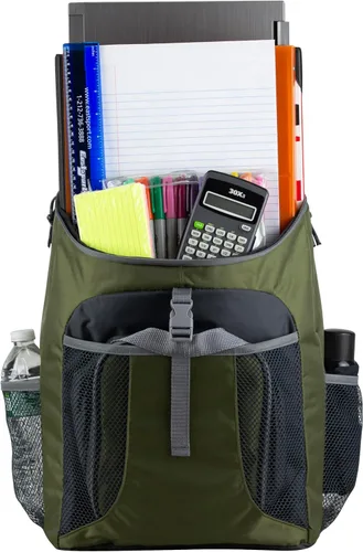 Vista 6 de FUEL Top Loader - Juego de mochila para el almuerzo, resistente al agua, bolsa para libros, suave, reutilizable, aislada, bolsa térmica para viajes