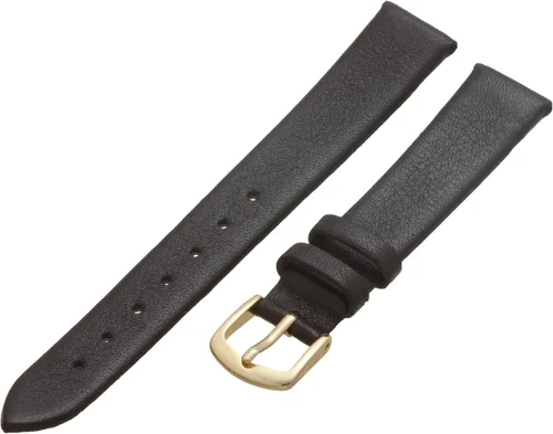Vista 8 de Hadley-Roma LSL702LA 100 - Correa de cuero de becerro para mujer Negro