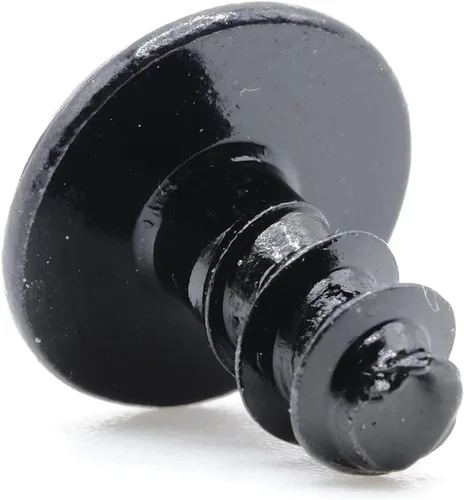 Vista 6 de ReplacementScrews Tornillos de matrícula compatibles con MINI Cooper M5 x 0.315 in Negro