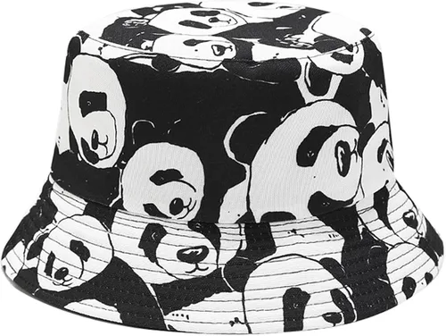 Vista 22 de Sombrero de pescador reversible de doble cara con estampado unisex Banana