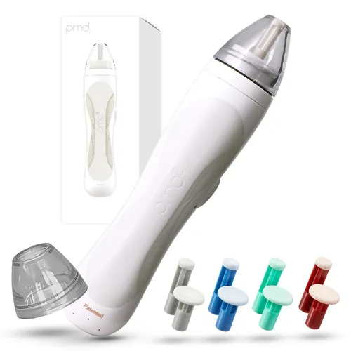 Vista 15 de PMD Beauty Personal Microderm Pro - At-Home Use, Facial Exfoliator Tool, Microdermabrasion Machine Kit for Face and Body Skincare