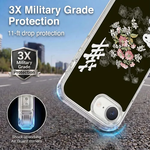 Vista 107 de Carcasa de gel para iPhone 7 Plus/iPhone 8 Plus, diseño de Snoopy Oriental de Peanuts, Badges