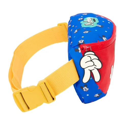 Vista 3 de Portameriendas Térmico Mickey Mouse Clubhouse Good day Azul 23 x 14 x 9 cm