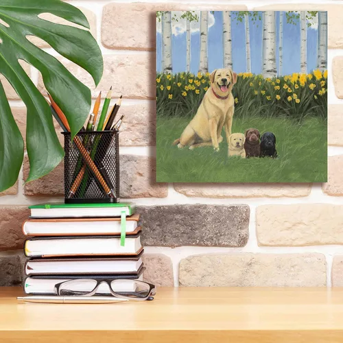 Vista 6 de Epic Graffiti 'Proud Mom' de James Wiens, arte de pared en lienzo, 12 x 12 pulgadas
