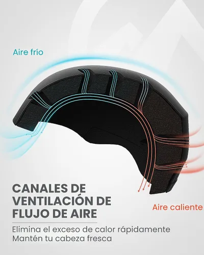 Vista 6 de OutdoorMaster Kelvin - Casco de esquí y snowboard para hombres, mujeres y jóvenes