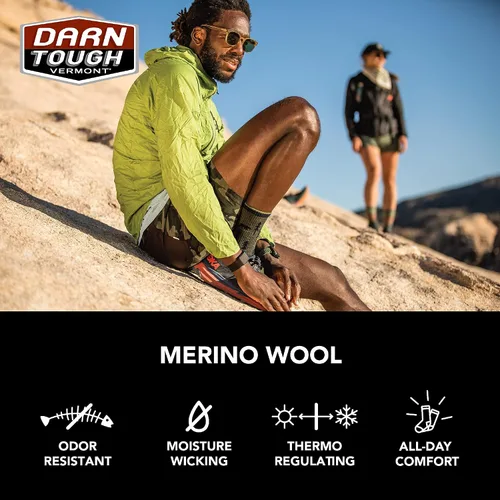 Vista 6 de Darn Tough VanGrizzle - Calcetín de peso medio con cojín, para hombre