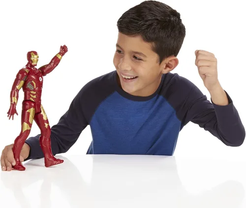 Vista 8 de Marvel Avengers Age of Ultron Titan Hero Tech Iron Man Figura de 12 pulgadas