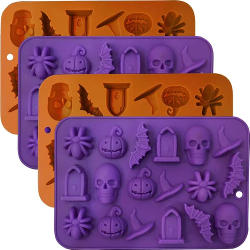 Vista 13 de HKNMTT Moldes de Silicona Mini Forma Redonda, 468 Cavidades Bandeja de Horneado de Pequeñas Semi Esferas Moldes para Golosinas para Perros y Dulces