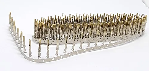 Vista 6 de PC Accessories - Conectores Pro D-Sub 0.079 in Hembra Crimp Pins, 200Pack 0.079 in Gold Tin Plated DB Pin para DB9 DB15 DB25 DB37 DB50 Conectores