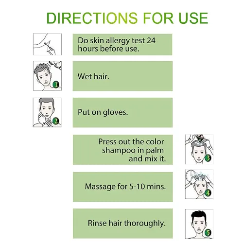 Vista 7 de Dexe - Champú de tinte para el cabello, 14.1 onzas líquidas, cobertura de cabello gris, tinte para cabello negro, champú de color para el cabello