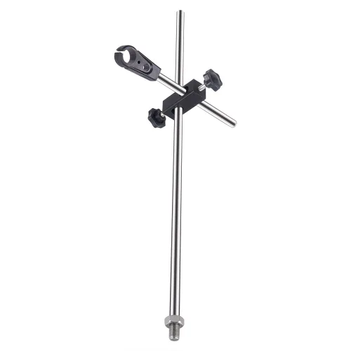 Vista 7 de Soporte de agitador magnético, soporte de metal científico de cuatro E ajustable en altura para sensor de temperatura