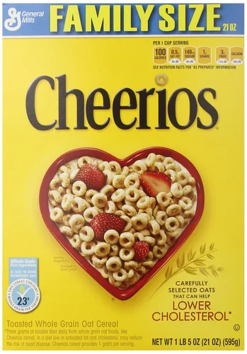 Vista 11 de Cheerios Cereal de desayuno sin gluten de avena integral, bolsa de 2.2 onzas (paquete de 5)