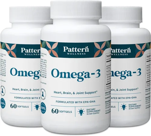 Vista 10 de Pattern Wellness Omega 3 cápsulas blandas - 60 cápsulas blandas