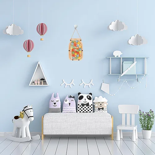 Vista 7 de Tarro de recompensa magnético personalizado con estrellas, tarro de recompensa para el aula para niños, tabla de comportamiento del sistema