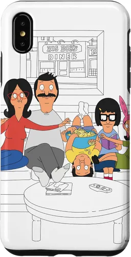 Vista 11 de Bob’s Burgers Bob Linda Gene Tina Louise Living Room Case for iPhone 17