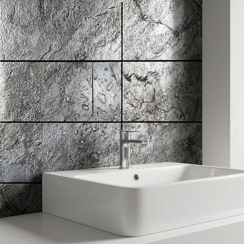 Vista 6 de Paquete de 10 azulejos impermeables para salpicaduras de despegar y pegar, autoadhesivos para estufa de cocina, tocador de baño, mesa de lavandería