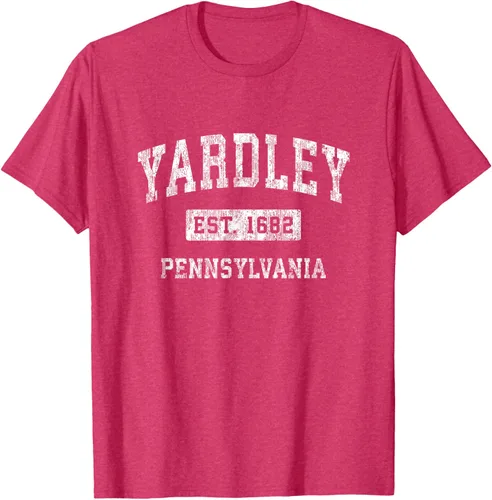 Vista 29 de Yardley Pennsylvania PA - Camiseta de manga corta, diseño deportivo