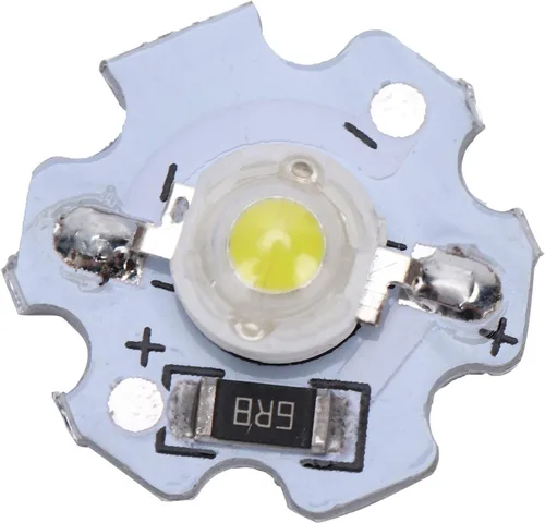 Vista 9 de 25 chips de lámpara LED, cuentas de lámpara LED de 1 W y 5 V, cuentas de luz de 200 lm de brillo, chips LED de alta potencia con placa de aluminio