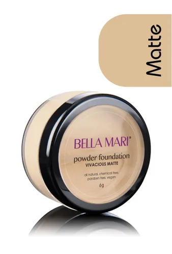 Vista 15 de Bella Mari - Base de maquillaje mineral natural en polvo, cariñosa (fresca); 0.2 onzas