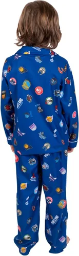 Vista 3 de Ultra Game NBA Toddler Boys Super Soft 2 Piece Pajama Set
