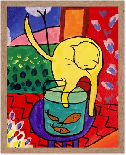 Vista 56 de Poster Master Póster Vintage de Henri Matisse – Impresión Retro de Fauvismo – Regalo para Artista, Inauguración de Casa – La Ventana, Maceta