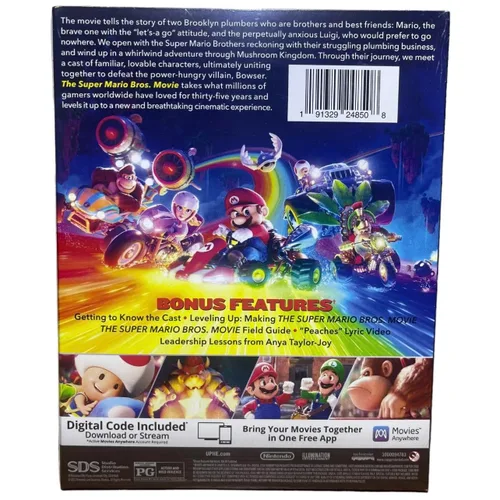 Vista 3 de The Super Mario Bros Movie Lenticular Edition (Blu-ray + DVD + Digital)
