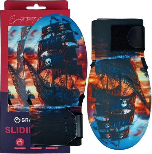 Vista 17 de Gracfulcub Guante deslizante de béisbol, guante deslizante de béisbol y softbol, diseño ergonómico que protege los dedos (gesto de bandera)