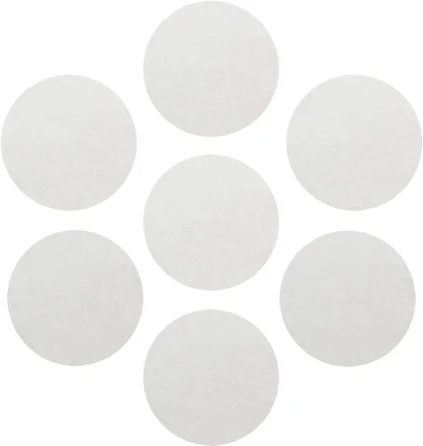 Vista 20 de tBesme Círculos de fieltro adhesivos negros; círculos adhesivos de fieltro negro para bricolaje y costura artesanal, 1 pulgada, paquete de 100