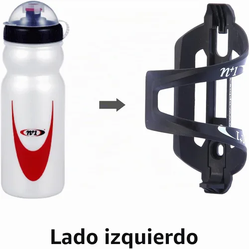 Vista 6 de N+1 Soporte ligero para botellas de bicicleta